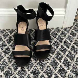Vince Camuto Black Sandals